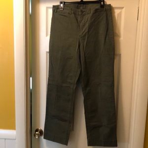 Women’s stretch twill ankle length pants 12 T